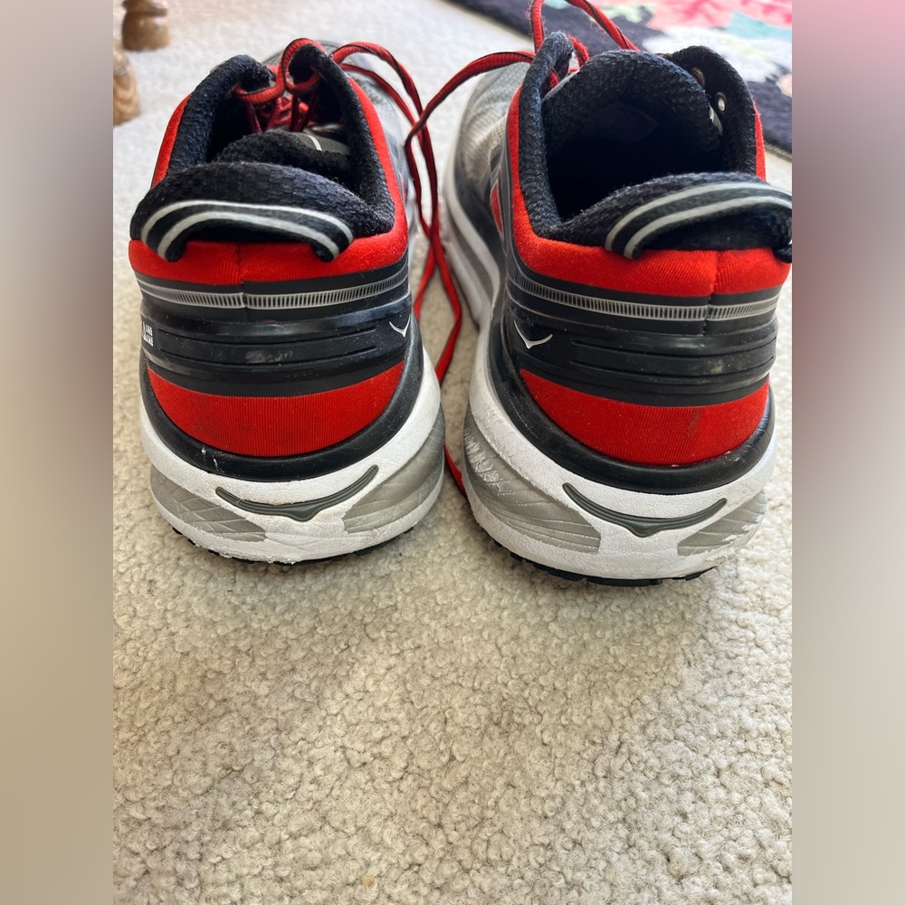 Hoka ONE ONE BONDI4 RUNNING Shoes
Men’s size 13 
Preowned Used Hole and scuffs. - Picture 16 of 16